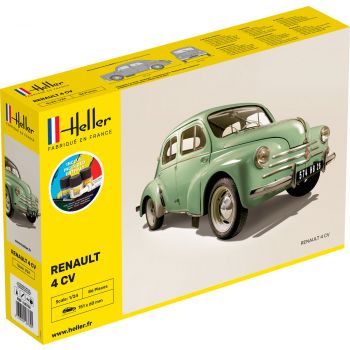 Heller - 1/24 Starter Kit Renault 4 Cvhel56762