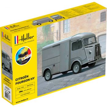 Heller - 1/24 Starter Kit Citroen Fourgon Hy Tubehel56768