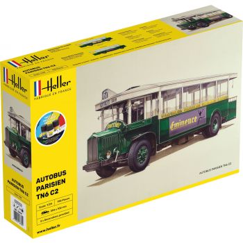 Heller - 1/24 Starter Kit Autobus Parisien Tn6 C2hel56789