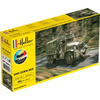 Heller - 1/72 Starter Kit Gmc Cckw 353hel56996