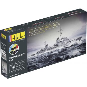 Heller - 1/400 Starter Kit Torpedoboot T23hel57011