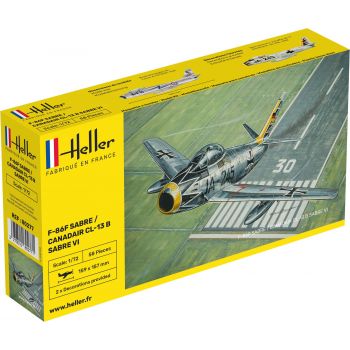 Heller - 1/72 F-86f Sabre / Canadair Cl-13 B Sabre Vihel80277