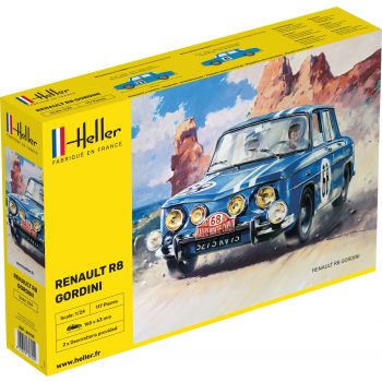 Heller - 1/24 Renault R8 Gordinihel80700