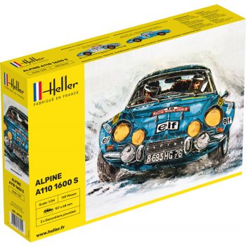Heller - 1/24 Alpine A110 1600 Shel80745