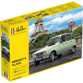 Heller - 1/24 Renault 4 Tl/gtlhel80759