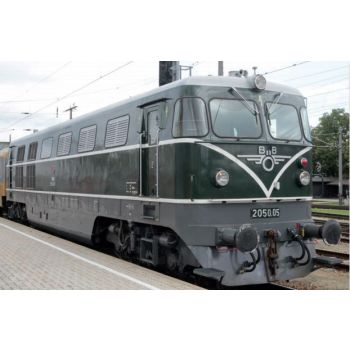 Jagerndorfer - H0 Ac D-lok 2050.05 Grun Metall Sound (9/22) * - JC10502