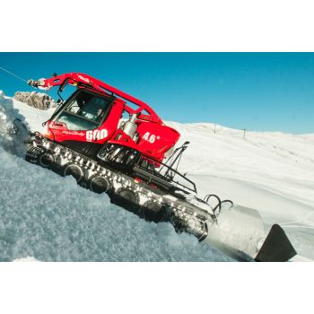 Jagerndorfer - Pistenbully Level Red 360â° Draaibaar 1:43