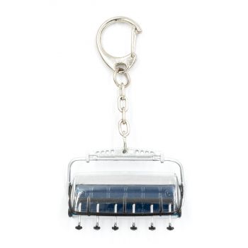 Jagerndorfer - Sleutelhanger 6er Zetel Blauw (Jc80625) - sleutelhanger-zetel-6-pers-blauw