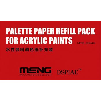 Meng - Ersatzpapier Fur Farbpalette - MEMTS-024A