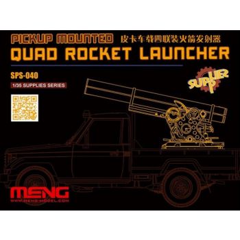 Meng - 1/35 Raketenwerfer für Pick-up, Resin