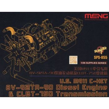 Meng - 1/35 M911 C-Het (8x6) & M747,Motor