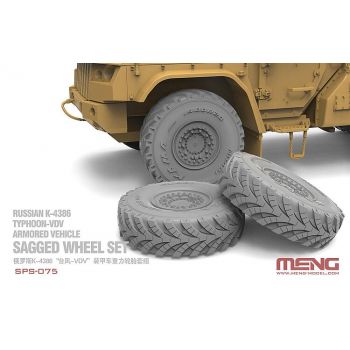 Meng - 1/35 Platte Reifen Fur K-4386 - MESPS-075