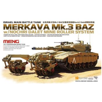 Meng - 1/35 Merkava Mk.3 BAZ mit Minenroller