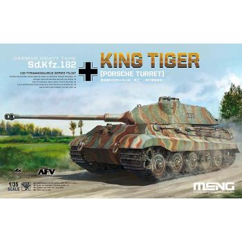 Meng - 1/35 Sd.Kfz. 182 Königstiger, Porsche Turm