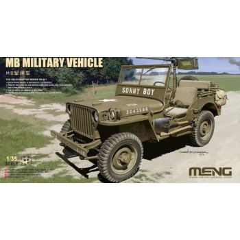 Meng - 1/35 Mb Militar Jeep (7/20) * - MEVS-011