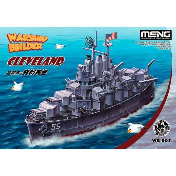 Meng - Snap-kit Warship Cleveland - MEWB-007