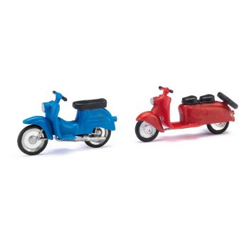 Busch - Schwalbe Bausätze Rot/blau (7/19) * (Mh008902)