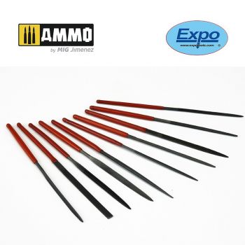 Mig - Expo 10pc Mini File Set 2 X 100mm In Wallet