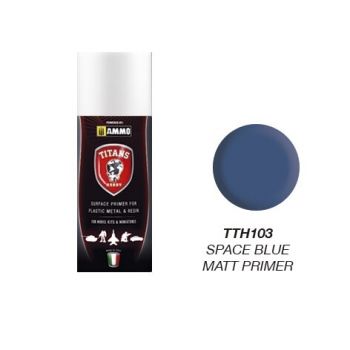 Mig - Titans Hobby:  Space Blue Matt Primer 400 Ml Spray