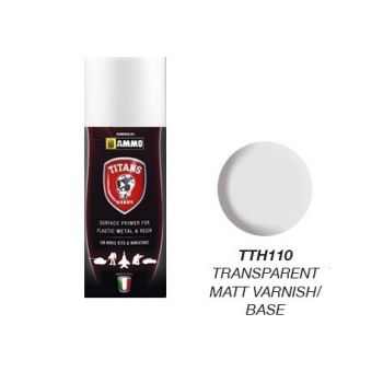 Mig - Titans Hobby:  Transparent Matt Varnish / Base 400 Ml Spray