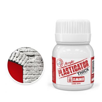 Mig - Acrylic Plasticator Thick Jar 40 Ml (7/21) *mig2076