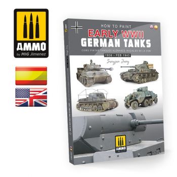 Mig - Book How To Paint Early Wwii German Tanks Eng. (8/21) *mig6037-m
