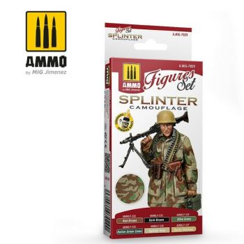 Mig - Splinter Camouflage Set 6x17 Ml (4/20) * - MIG7029