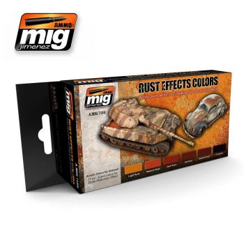 Mig - Rust Effects Colors (Mig7106)