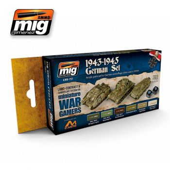 Mig - Wargame 1943-1945  German Set (Mig7117)
