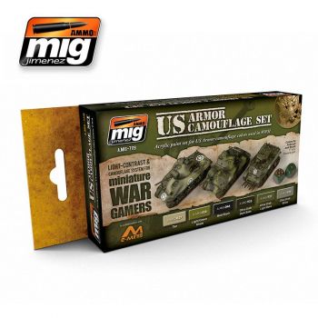 Mig - Wargame Us Armor Set (Mig7119)