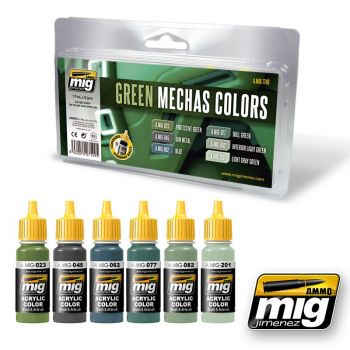 Mig - Green Mechas Colors (Mig7149)