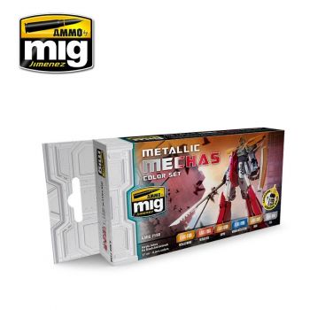 Mig - Metallic Mechas Color Set (Mig7158)