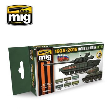 Mig - Mythical Rus. Green Colors 1935-2016 (Mig7160)
