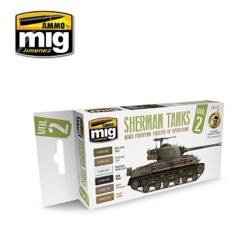 Mig - Wwii Euro Theater Of Oper Sherman Tanks (Mig7170)