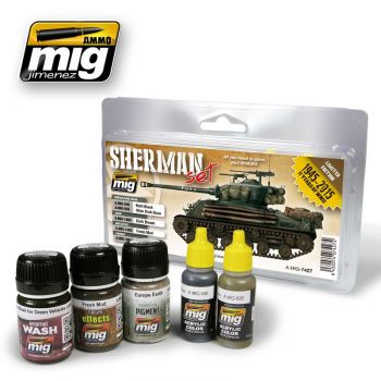 Mig - Fury Sherman Set (Mig7427)