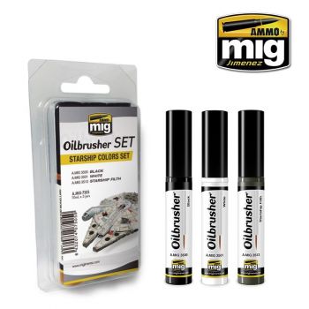 Mig - Oilbrusher Starship Colors Set 3 St. (Mig7505)