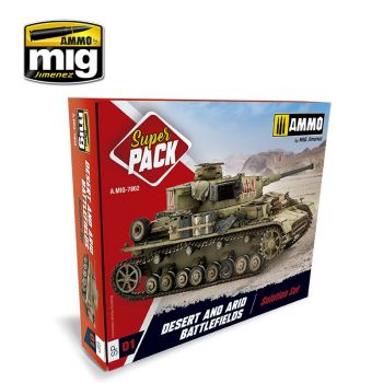 Mig - Super Pack Desert En Arid Battlefields - MIG7802