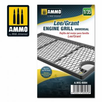 Mig - 1/35 Lee/grant Engine Grille Universal - MIG8084