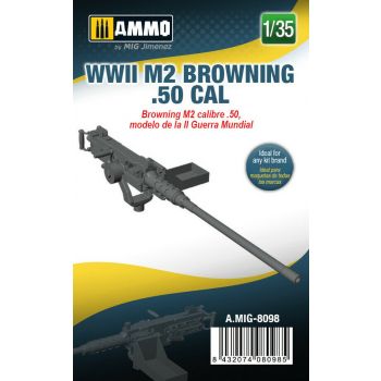 Mig - 1/35 Wwii M2 Browning .50 Cal (1/21) * - MIG8098