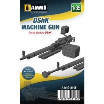 Mig - 1/35 Dshk Machine Gun (1/21) * - MIG8105