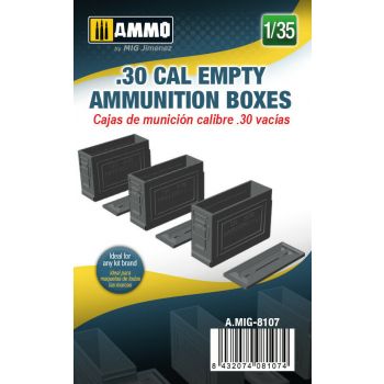 Mig - 1/35 .30 Cal Empty Ammunition Boxes (1/21) * - MIG8107