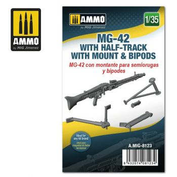 Mig - 1/35 Mg-42 Half-track Mount And Bipods (3/21) *