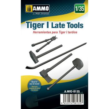 Mig - 1/35 Tiger Late I Tools (7/21) *mig8135
