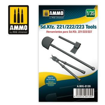 Mig - 1/35 Sd.kfz. 221/222/223 Tools (8/21) *mig8139