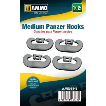 Mig - 1/35 Medium Panzer Hooks (5/21) *mig8143