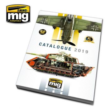 Reclamemateriaal - Ammo Mig Jimenez Catalog 2019 Eng. (Mig8300)