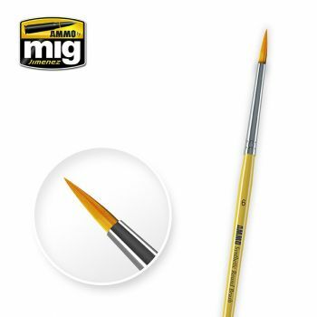 Mig - 6 Syntetic Round Brush (Mig8616)