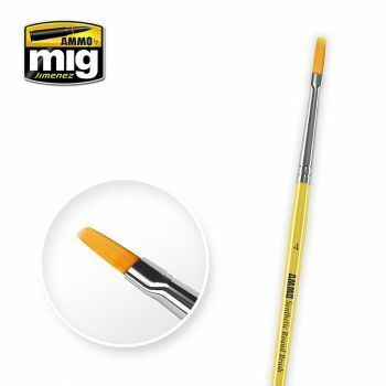 Mig - 4 Syntetic Flat Brush (Mig8620)