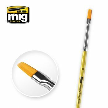 Mig - 6 Syntetic Flat Brush (Mig8621)