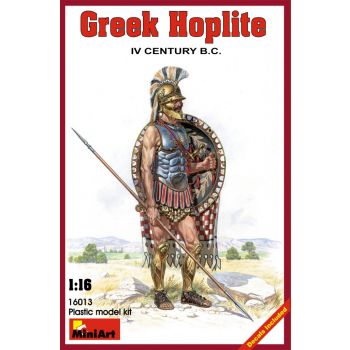 Miniart - Greek Hoplite.   Iv Century  B.c. (Min16013)